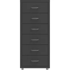Ladeblok verrijdbaar 28x41x69 cm metaal kleurig>vidaXL Sale