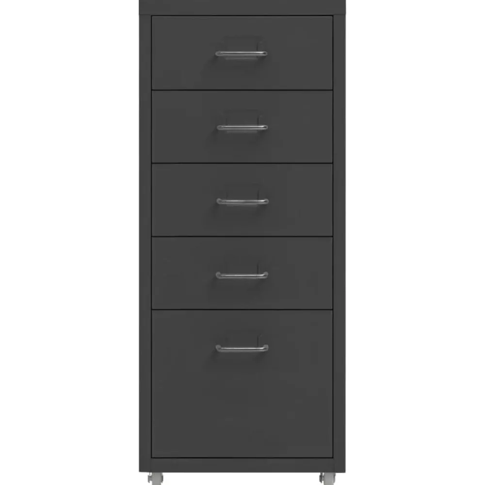 Ladeblok verrijdbaar 28x41x69 cm metaal kleurig>vidaXL Hot