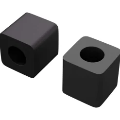 Ladehouder 2 pcs Zwart 15 x 15 x 15mm PP Copolymeer>vidaXL Sale