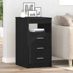 Ladekast 40x50x76 cm bewerkt hout kleurig>vidaXL