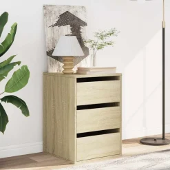 Ladekast 40x41x58 cm bewerkt hout kleurig><noscript><img width=