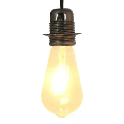 Verlichtingsaccessoires*vidaXL Lamphouders 2 st E27 glanzend zwart