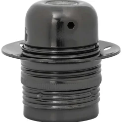 Verlichtingsaccessoires*vidaXL Lamphouders 2 st E27 glanzend zwart