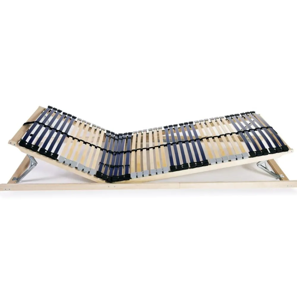 Bedden & Accessoires*vidaXL Lattenbodem met 42 latten 7 zones 70x200 cm