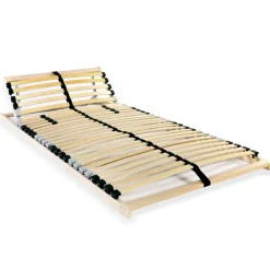 Lattenbodem met 28 latten 7 zones 70x200 cm>vidaXL New