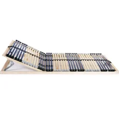 Bedden & Accessoires*vidaXL Lattenbodems 2 st met 42 latten 7 zones 70x200 cm