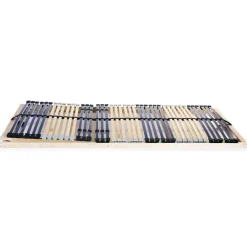 Bedden & Accessoires*vidaXL Lattenbodems 2 st met 42 latten 7 zones 70x200 cm