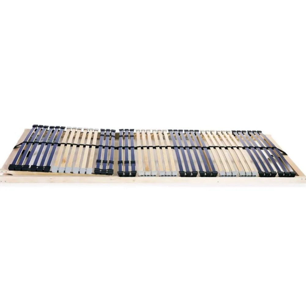 Bedden & Accessoires*vidaXL Lattenbodems 2 st met 42 latten 7 zones 70x200 cm