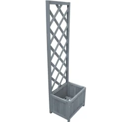 Latwerkplantenbak 40x30x135 cm massief vurenhout>vidaXL Sale