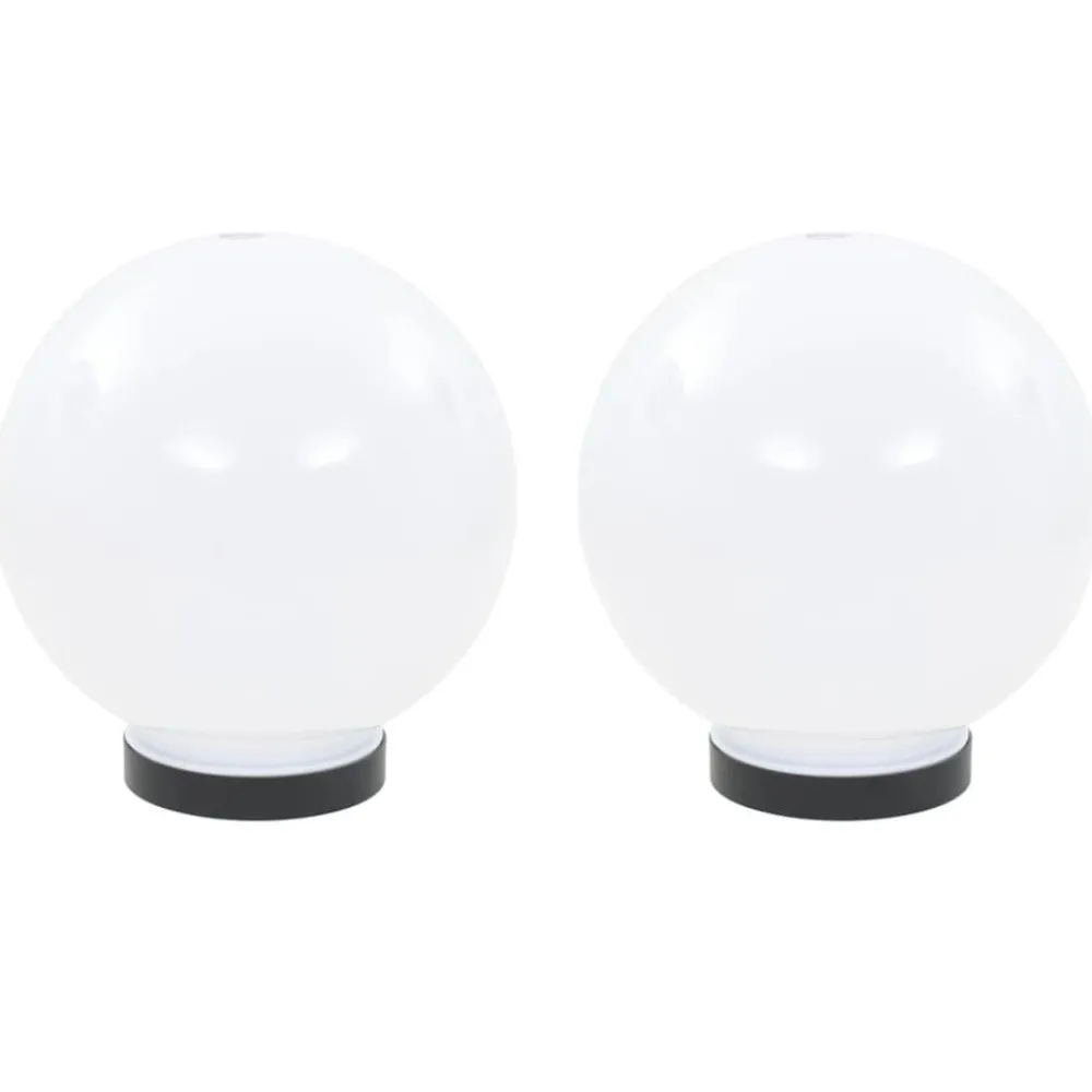 LED-bollampen 2 st rond 20 cm PMMA>vidaXL Clearance