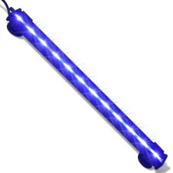 Huisdierbenodigdheden*vidaXL LED-onderwaterlamp voor aquarium met bubbels RGB 32 cm