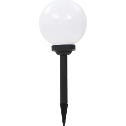Verlichting*vidaXL LED-solarlampen rond 20 cm RGB 3 st