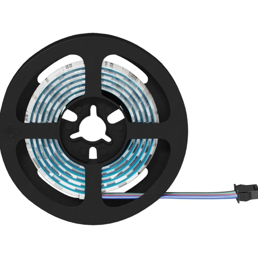 LED-strip 2 pcs Zwart en transparant 1000 mm Koper en kunststof>vidaXL Hot