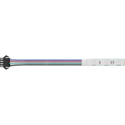 Verlichting*vidaXL LED-strip 2 pcs Zwart en Multikleur 1745 mm Koper en kunststof