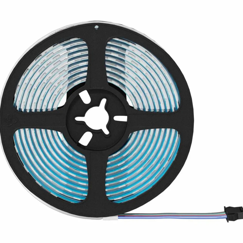 LED-strip 2 pcs Zwart en transparant 4000 mm Koper en kunststof>vidaXL New