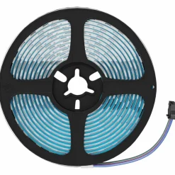 Verlichting*vidaXL LED-strip 2 pcs Zwart en transparant 3000 mm Koper en kunststof
