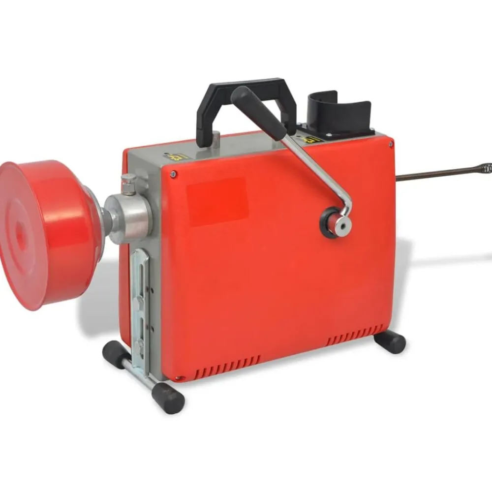 Leidingreinigingsmachine 250 W 15 m x 16 mm 4,5 m x 9,5 mm>vidaXL New