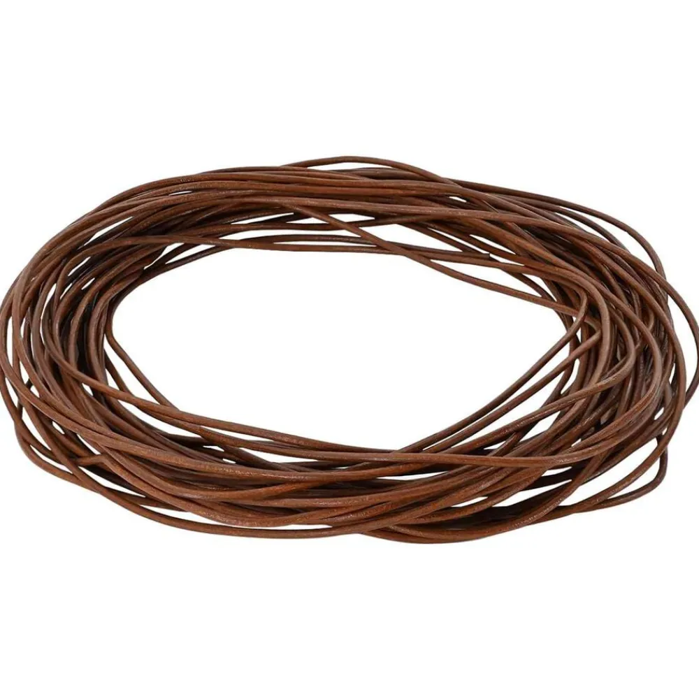 Leren Koord Licht Bruin Ø1 mm x 5 m Leer>vidaXL Online