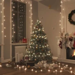 Woon- & Tuinaccessoires*vidaXL Lichtslinger met 150 LED's warmwit 15 m PVC