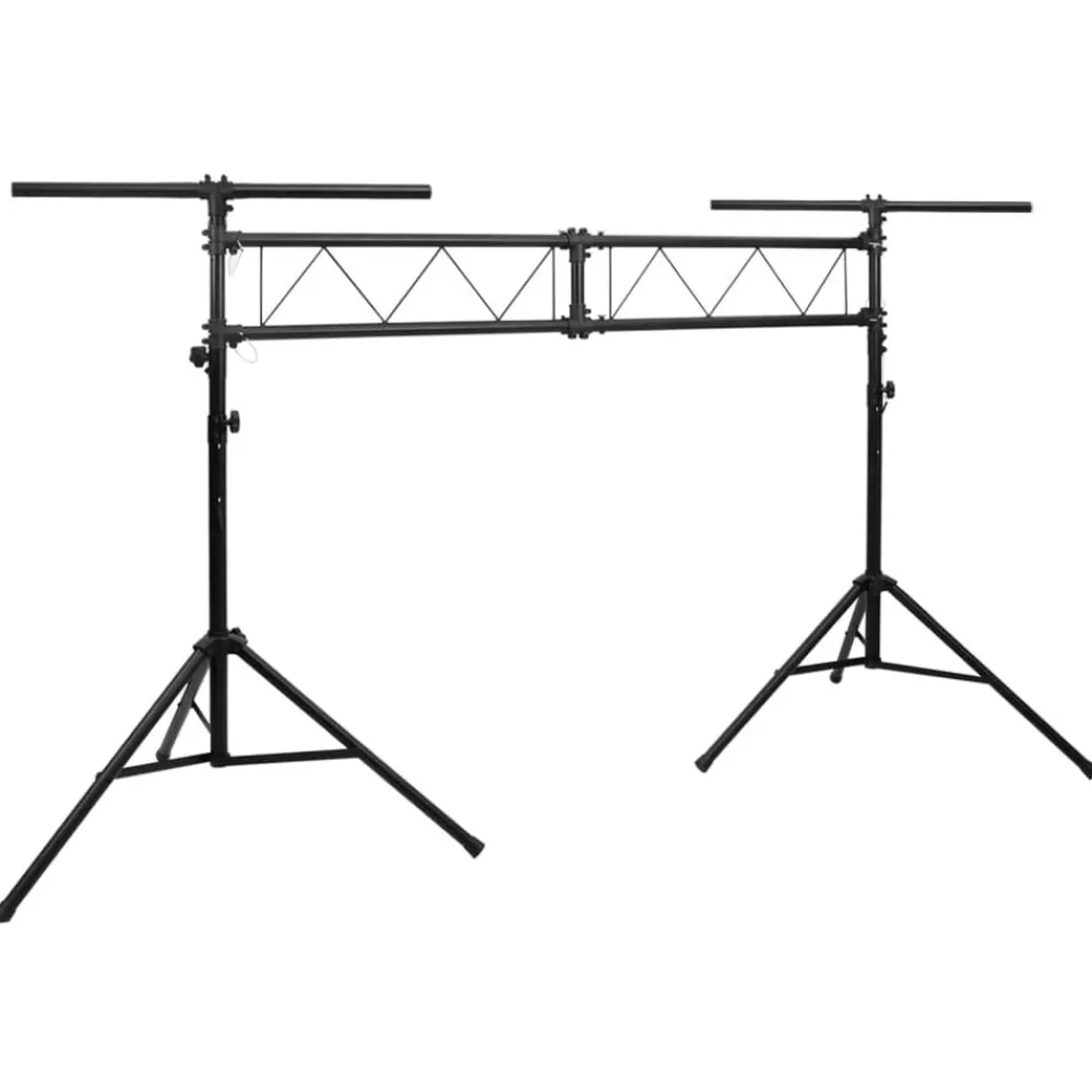 Kunst & Entertainment*vidaXL Lichtstatief 338x115x(180-300) cm staal
