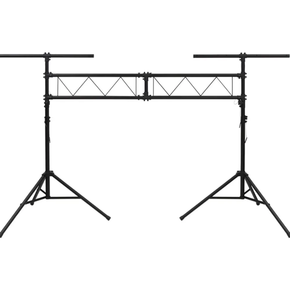 Kunst & Entertainment*vidaXL Lichtstatief 338x115x(180-300) cm staal