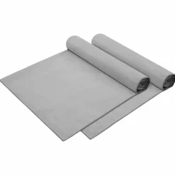 Linnengoed*vidaXL Ligbedhanddoeken 2 pcs 210 x 75 cm Donkergrijs
