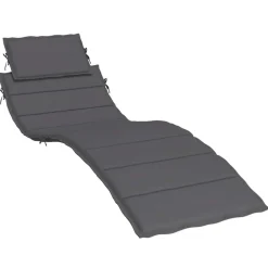 Ligbedkussen 186x58x4 cm oxford stof kleurig>vidaXL Discount