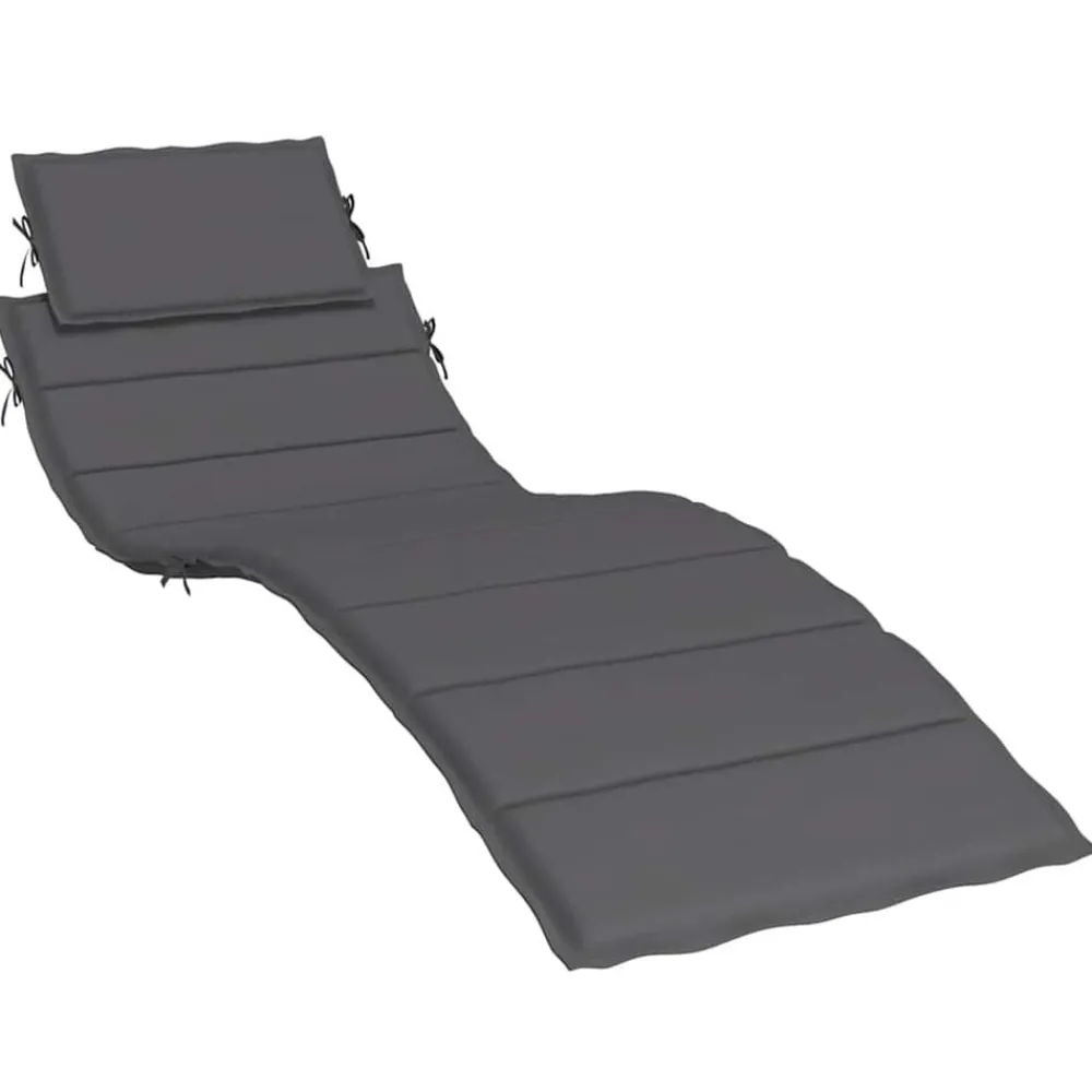 Ligbedkussen 186x58x4 cm oxford stof kleurig>vidaXL Discount
