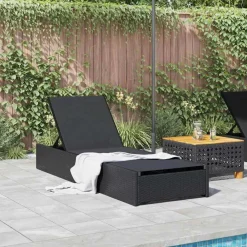 Ligstoel 200.5 x 70 x 75 cm poly rattan><noscript><img width=