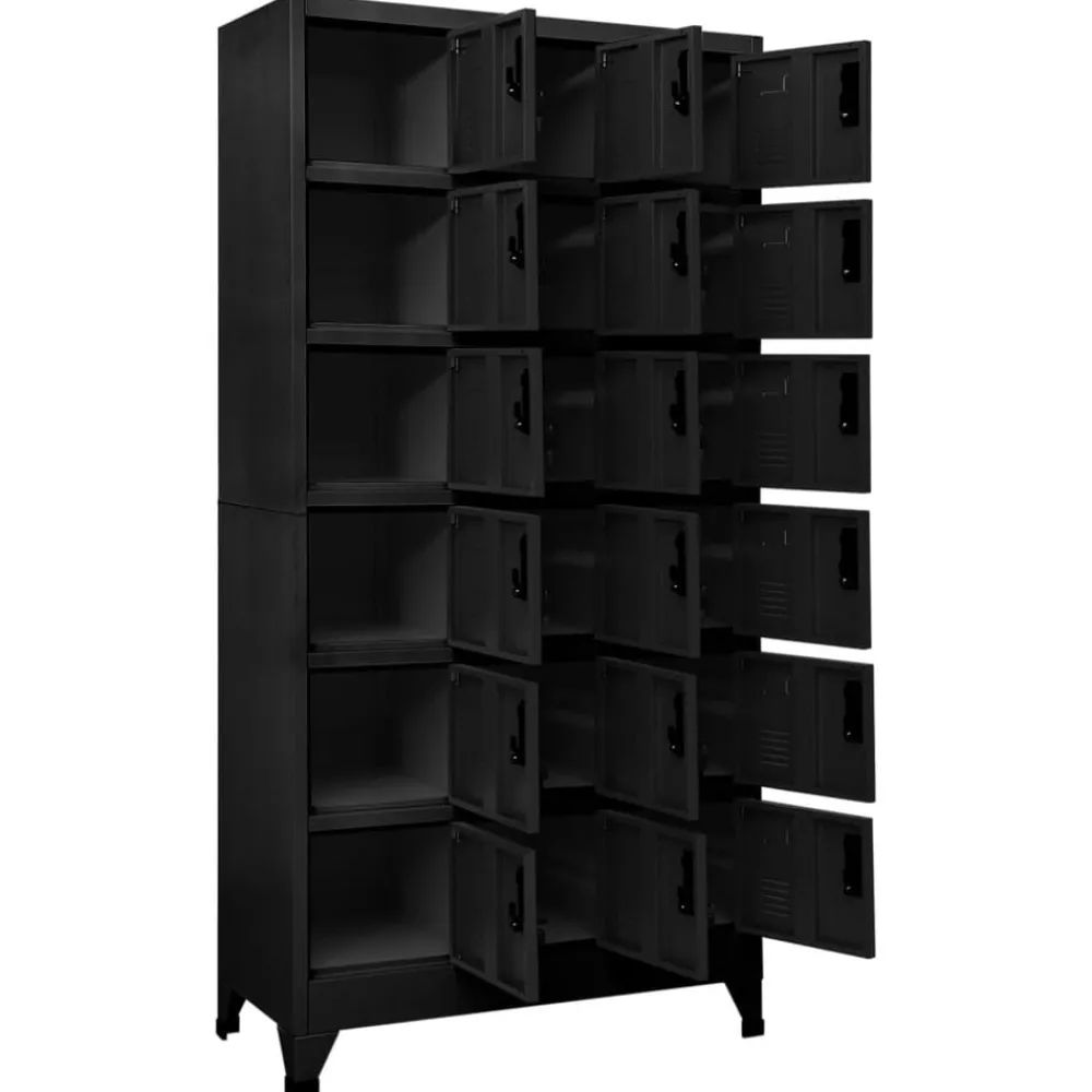 Lockerkast 90x40x180 cm staal>vidaXL Sale