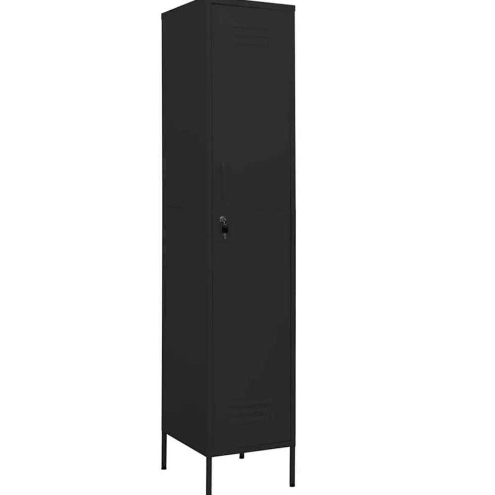Lockerkast 35x46x180 cm staal>vidaXL Sale