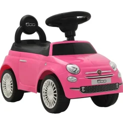 Speelgoed*vidaXL Loopauto Fiat 500 Roze