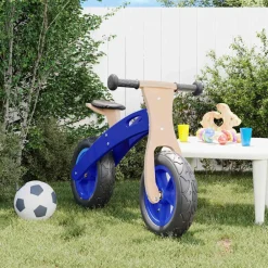 Speelgoed*vidaXL Loopfiets voor kinderen met luchtbanden Blauw