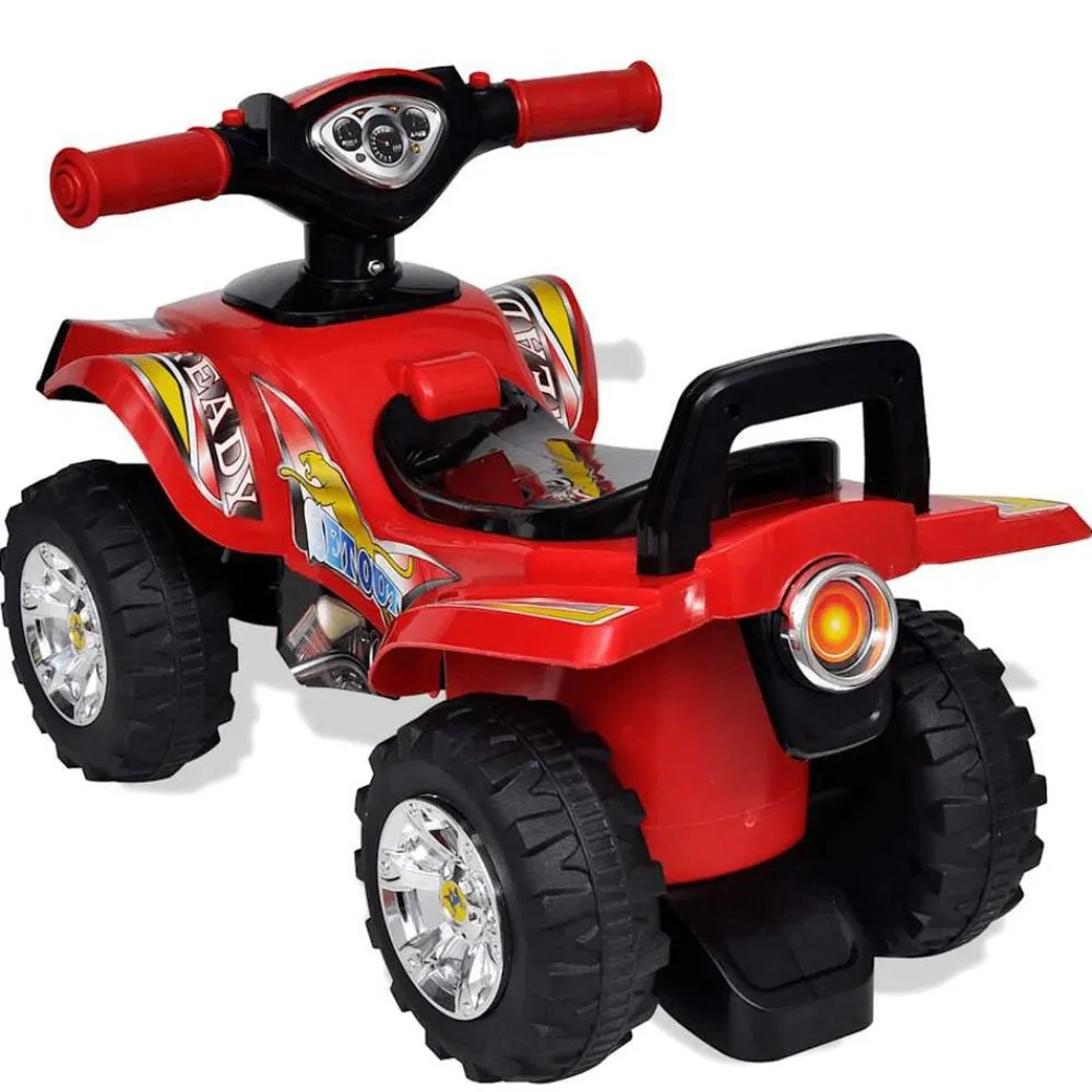 Loopquad met licht en geluid rood>vidaXL Online
