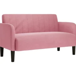 Loveseat bank 109 cm fluweel>vidaXL Online
