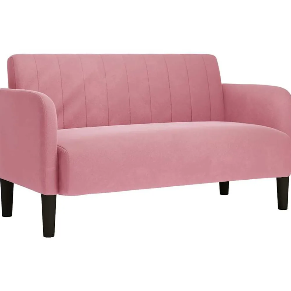 Loveseat bank 109 cm fluweel>vidaXL Online