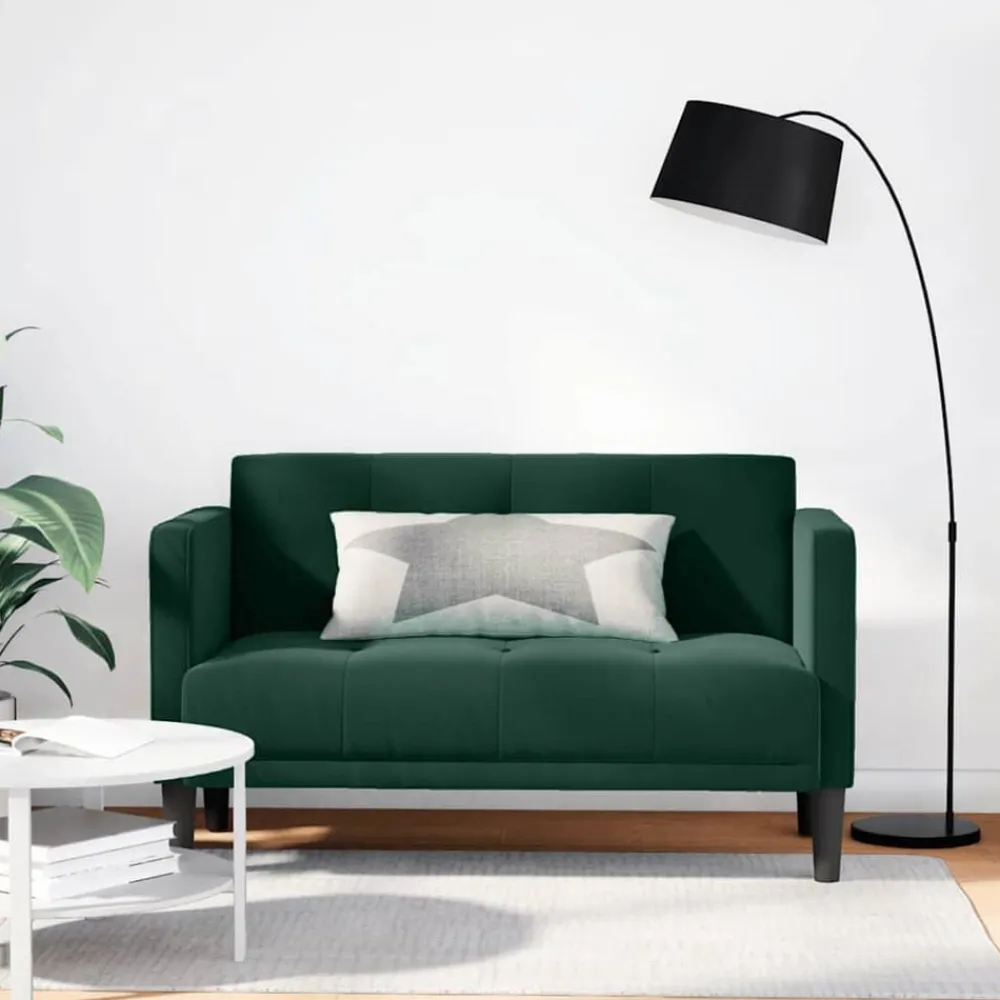Loveseat bank 111 cm fluweel>vidaXL