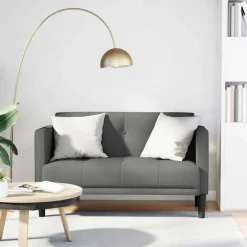 Loveseat Bank 111 cm Stof>vidaXL Sale