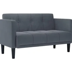 Loveseat bank 111 cm fluweel>vidaXL Hot
