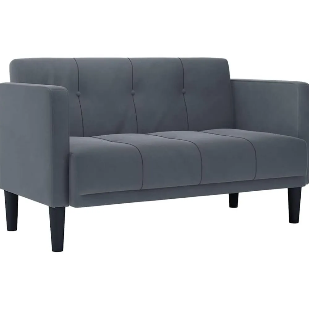 Loveseat bank 111 cm fluweel>vidaXL Hot