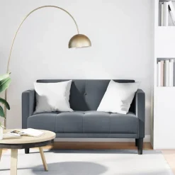 Loveseat bank 111 cm fluweel>vidaXL Hot