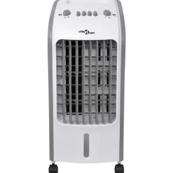 Huishoudelijke Apparaten*vidaXL Luchtkoeler draagbaar 80 W 4 L 25x26x56 cm