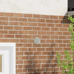 Huishoudelijke Apparaten*vidaXL Luchtventilatie roosters 4 pcs Zilver 80 mm Roestvrij staal