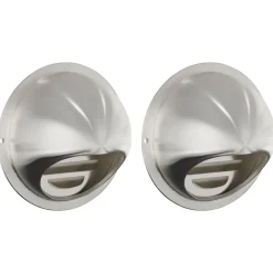 Huishoudelijke Apparaten*vidaXL Luchtventilatie roosters 2 pcs Zilver 100 mm Roestvrij staal