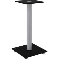 Luidsprekerstandaards 2 st 1 pijler gehard glas><noscript><img width=