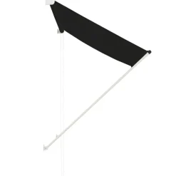 Tuin & Gazon*vidaXL Luifel uittrekbaar 150x150 cm Antraciet