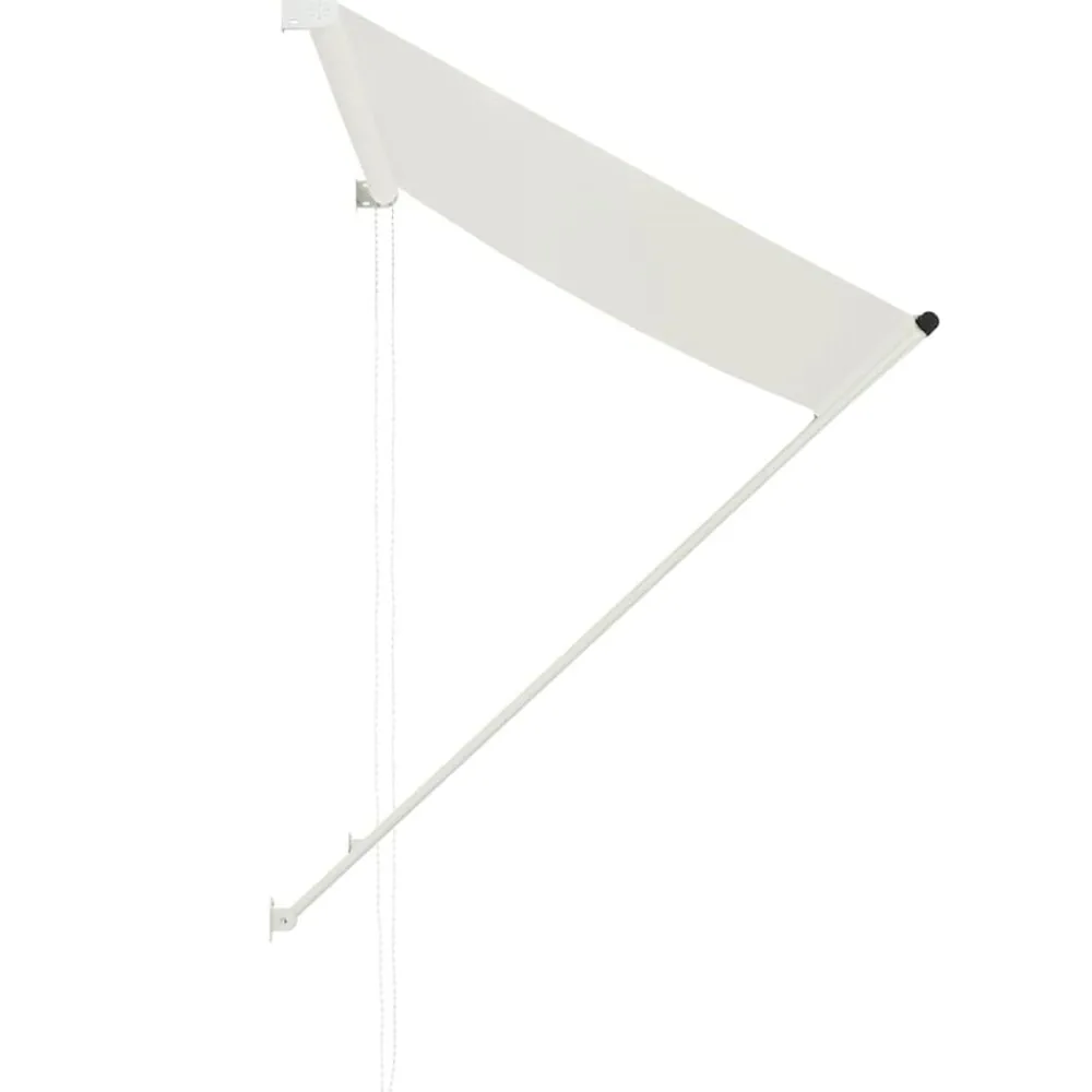Luifel uittrekbaar 150x150 cm crème>vidaXL Online