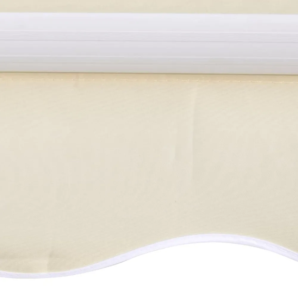 Tuin & Gazon*vidaXL Luifeldoek 3x2,5 m canvas crème Crème