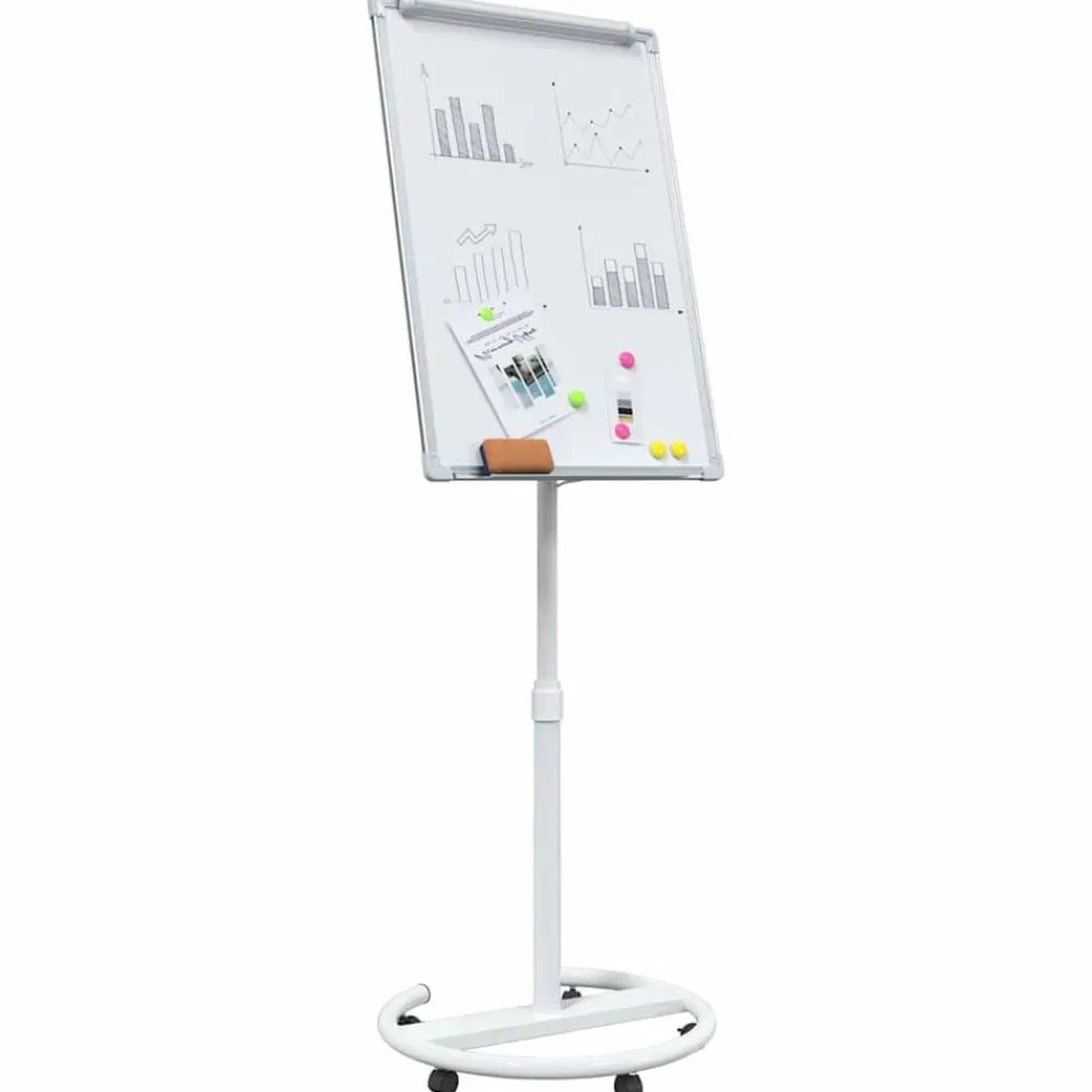 Magnetisch whiteboard en Wit 62 x 62,5 x 197 cm EPS>vidaXL Best