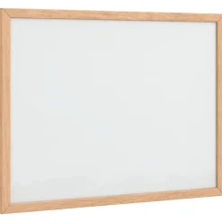 Kantoorartikelen*vidaXL Magnetisch whiteboard met massief grenenhouten frame 40x30 cm